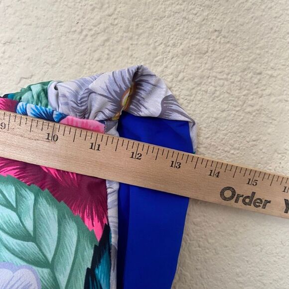 Mara Hoffman floral one piece bathing suit "Flora" Halter size S‎ - Picture 16 of 16